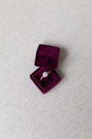 Treasured Ringbox - velvet rose